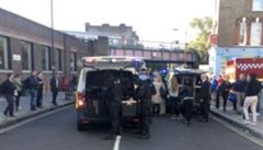Policisté uzaveli ást metra v Londýn.