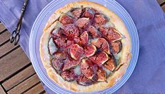 Dokonalé spojení chutí fík� a gorgonzoly.