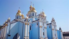 Chrám svatého Michala v Kyjev.