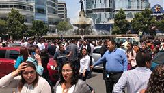 Mexico City zasáhlo zemtesení o síle 7,1.
