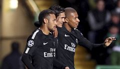 Neymar, Cavani a Mbappé, smrtící útok PSG.