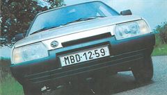 Titulní strana asopisu Automobil z roku 1987.