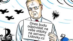 Pavel Blobrádek bude odpovídat na dotazy tená Lidovky.cz.