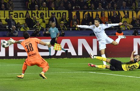 Borussie Dortmund - Real Madrid, Cristiano Ronaldo stílí svj druhý gól v...