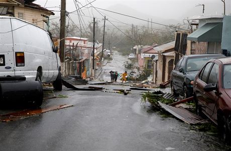 Hurikán Maria zmnil obytnou tvr v portorické Guayam v trosky.
