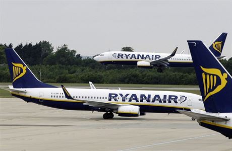 Letadla spolenosti Ryanair