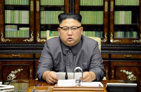 Severokorejský vdce Kim ong-Un vyjádil svj názor na postoj Donalda Trumpa...
