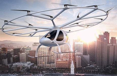 Dron od nmecké spolenosti Volocopter by mohl slouit v Dubaji jako létající...