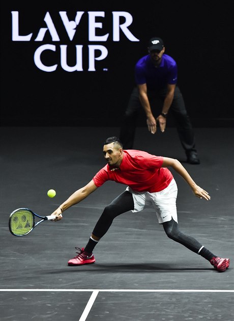 Nick Kyrgios na Laver Cupu.