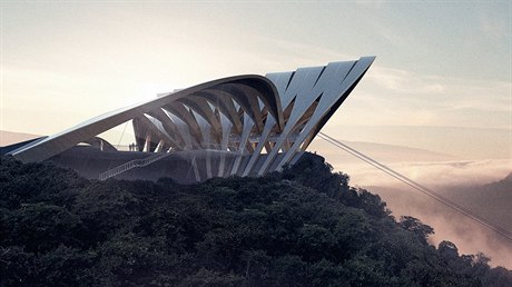 Zaha Hadid Architects - Lanovka na Bolzano.