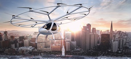 Dron od nmecké spolenosti Volocopter by mohl slouit v Dubaji jako létající...