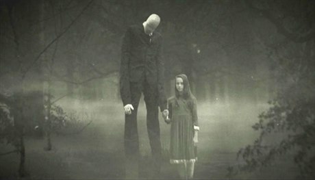 Podvrená fotografie z dokumentu HBO o fenoménu Slender Man.