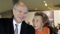 Ddika spolenosti L'Oreal Liliane Bettencourt,s vkonnm editelem firmy...