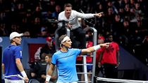 Tom Berdych a Rafael Nadal svj prvn spolen zpas k vhe nedothli.