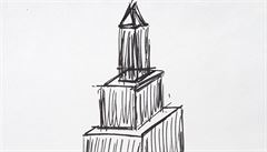 Do aukce jde Trumpův náčrtek Empire State Building
