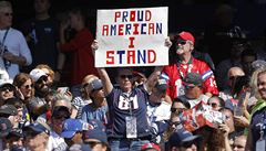 Hrái NFL protestují proti Donaldu Trumpovi.