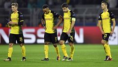 Borussia Dortmund vs. Real Madrid, zklamaní hrái domácího celku.
