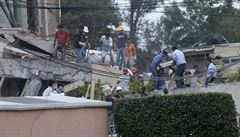 Jiní ást Mexika v úterý zasáhlo zemtesení o síle 7,1 stupn s epicentrem v...