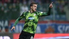 Utkání 8. kola první fotbalové ligy: FK Mladá Boleslav - Viktoria Plze, 23....