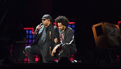 Stevie Wonder pedvedl na svém koncert gesto pro podporu hnutí proti...