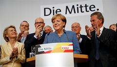 Angela Merkelová po oznámení prvních odhadů výsledků voleb do německého... | na serveru Lidovky.cz | aktuální zprávy
