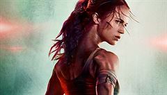 Alicia Vikanderová jako Lara Croft. Promo plakát ke snímku Tomb Raider (2018). | na serveru Lidovky.cz | aktuální zprávy