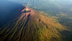 Baliská sopka Gunung Agung.