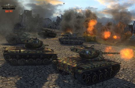Screenshot ze hry World of Tanks