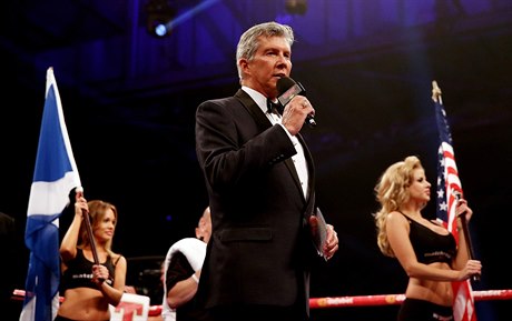 Michael Buffer v ringu.