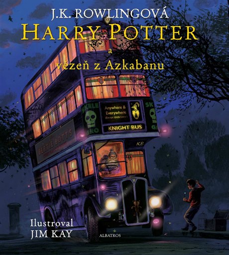 Obálka knihy Harry Potter a vze z Azkabanu.