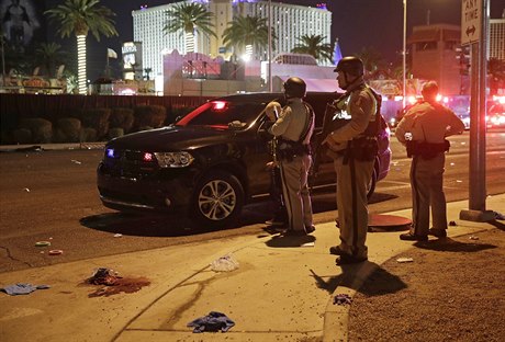 Policisté v Las Vegas.