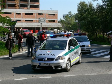Automobil slovenské policie.