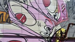 U Humpolce poblí dálnice D1 vzniká nejvtí takzvaný mural art v eské...