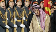 Saudský král Salmán navtívil poprvé v historii Rusko.