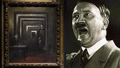 Olejomalba od Adolfa Hitlera se stala v Itálii terčem útoku muže se šroubovákem