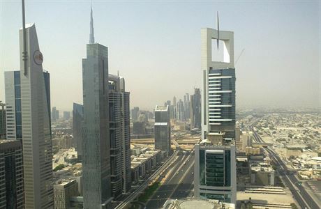 Pohled na Dubaj