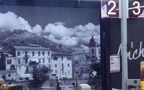 Fotografie z italské kampan obchodního etzce Lidl.