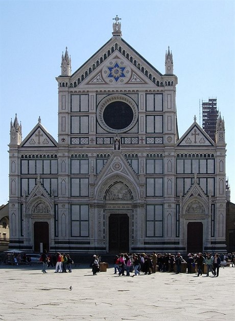 Bazilika svatého Kíe (Santa Croce) ve Florencii (ilustraní)