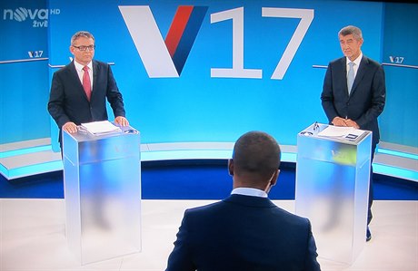 Debata TV Nova - Andrej Babi a Lubomír Zaorálek.