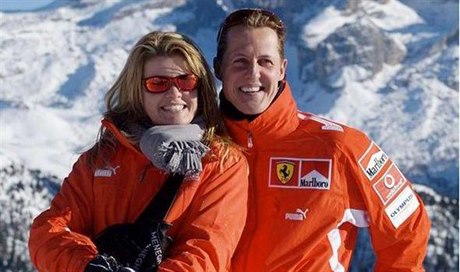 Michael Schumacher s manelkou.