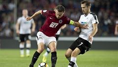 Utkání 10. kola první fotbalové ligy: AC Sparta Praha - FC Viktoria Plze....