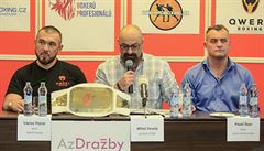 Draba zápasu o titul mistra republiky v tké váze Václav Pejsar vs. Pavel...
