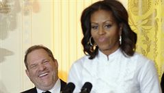 Barack a Michelle Obamovi ekli, e jsou znechuceni zjitním o Harveyem...