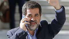 Jordi Sánchez, prezident Katalánského národního shromádní.