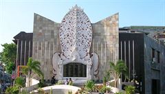 Pomník obtem teroristického útoku na Bali.
