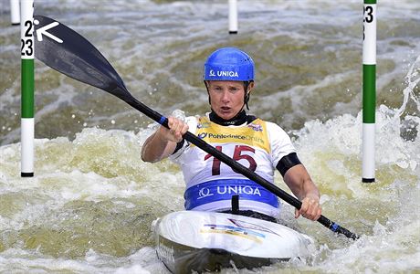 Dvojnásobná olympijská vítzka ve vodním slalomu tpánka Hilgertová.