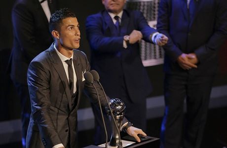 Cristiano Ronaldo s cenou FIFA.
