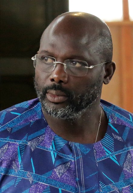 George Weah coby politik.