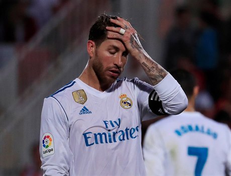 Zklamaný Sergio Ramos
