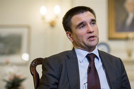 Ukrajinský ministr zahraničí Pavlo Klimkin.